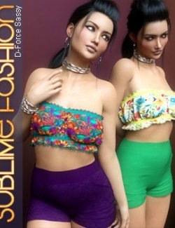 Sublime Fashion for dForce Sassy for G8F and G8.1F