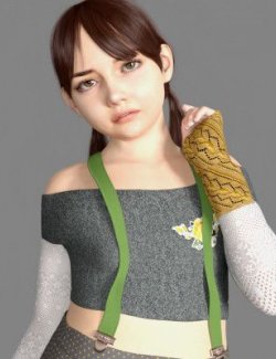 Free ] Tlou Sarah Remake  3d Models for Daz Studio and Poser