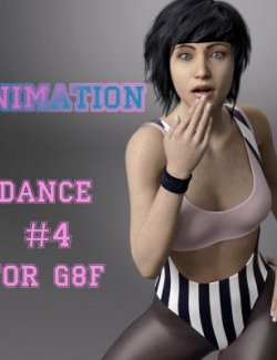 Animations. Dance #4 for Genesis 8