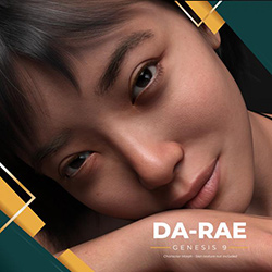 Da-Rae Character Morph for Genesis 9