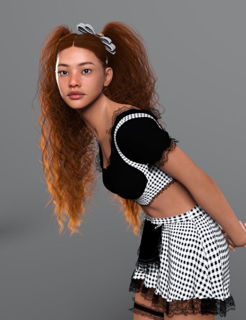 Click here to see preview images for "PA Jenny Hair for Genesis 9" PA Jenny Hair for Genesis 9