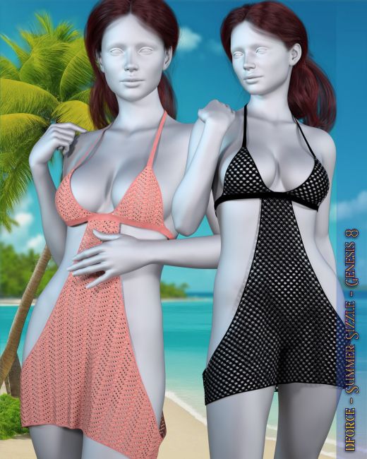 Click here to see preview images for "dforce - Summer Sizzle - Genesis 8" dforce - Summer Sizzle - Genesis 8
