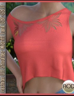 Fashion Off Shoulder Midriff Tank G8F-G8.1F