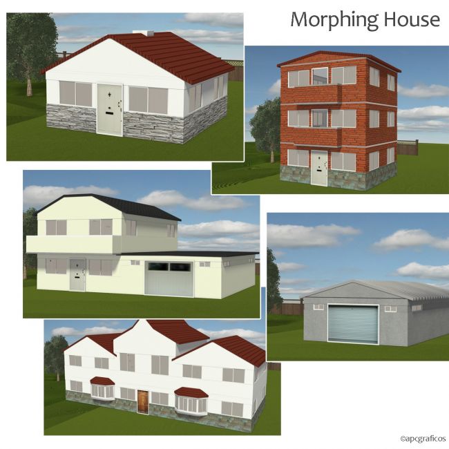 Click here to see preview images for "Morphing House" Morphing House