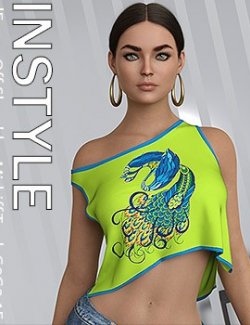 InStyle- dForce Off Shoulder Midriff Tank G8G8.1F