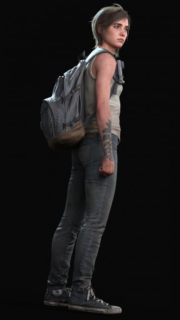 TLOU Ellie Williams for G9  3d Models for Daz Studio and Poser