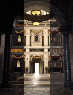 Borgia's Opulent Hall Texture Trifecta