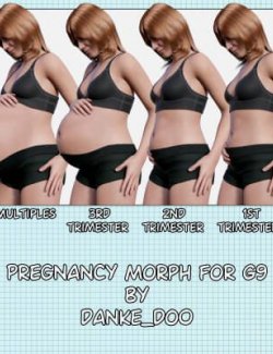 Pregnancy Morph for Genesis 9 DAZ3D