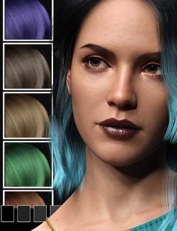 Line Zero dForce Strand Hair Shaders