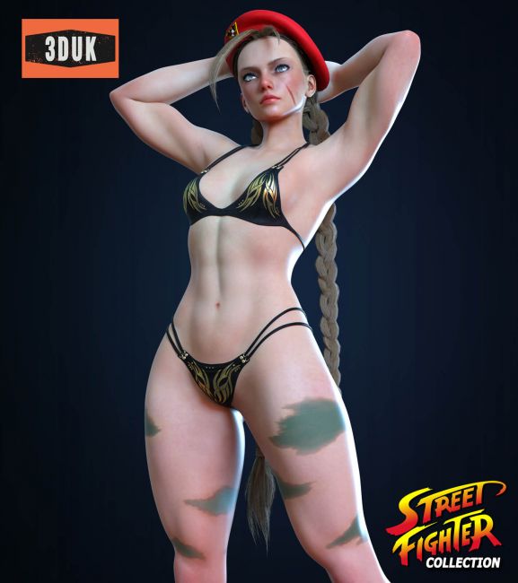 SF Cammy For G8F - Daz Content by 3DUK