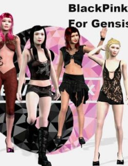 Blackpink for Genesis 8 Female Bundle