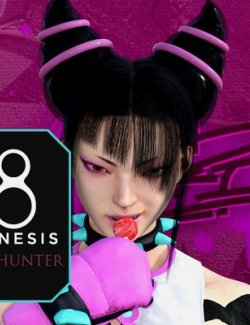 Street Fighter 6 Juri Han for Genesis 8 and 8.1 Female