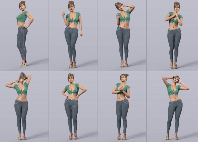 Senmoe's Posepack 02 | 15 Poses | Sims 4 studio, Model poses, High fashion  poses