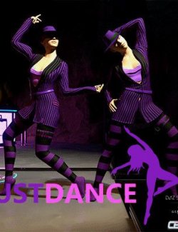 Just Dance Poses for Genesis 8 Female(s)