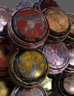 Rusted Metal Iray Shaders - Merchant Resource