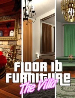 The Villa- FURNITURE FLOOR 1B