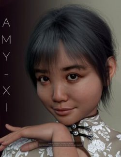 Amy Xi Character Morph for Genesis 9 Female