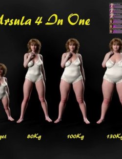 Ursula Irina 4 in One Genesis 9 Female Character Morphs