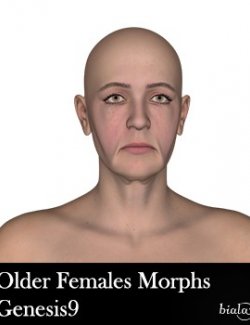 Older Female Morphs for Genesis9