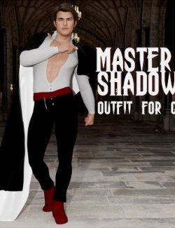 dForce Master of Shadows- Outfit for G8M