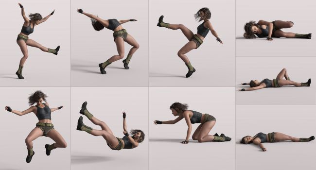 dynamic action poses
