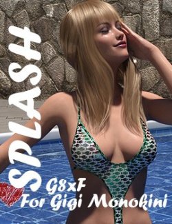 SIC Splash Add-On for Gigi Monokini for G8, G8.1