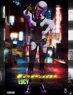 Edgerunner Lucy Outfit for G8F