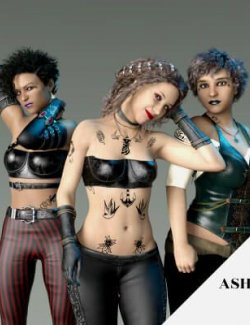 Nautical Tattoos for Genesis 8 Female