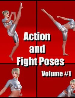 Action and Fight Poses Volume #1