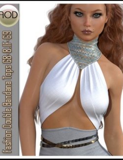 Fashion Double Bandana Tops G8-8.1F-G9