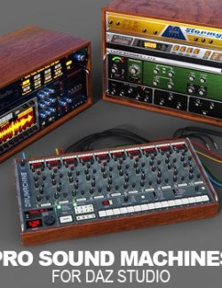 PRO Sound Machines for Daz Studio