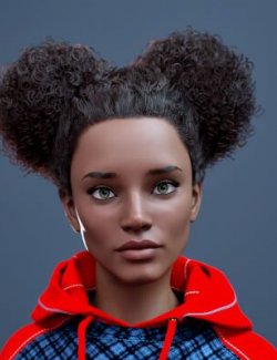 Eriss and Eriss Hair for Genesis 8 Female