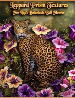 Leopard Prism Textures for Lisa's Botanicals Bell Flower