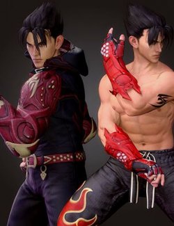 Jin Kazama Outfits for G9