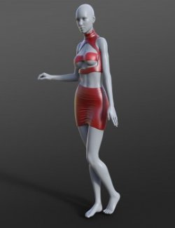 Mini Dress Style 1 for Genesis 8/8.1