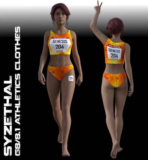 MDCH Climbing and Athletic Outfit for Genesis 3 and 8 Female(s)