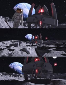 Aliens On The Moon