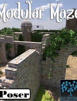 Modular Maze for Poser