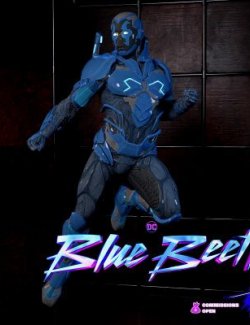 DC Blue Beetle Outfit for G8M