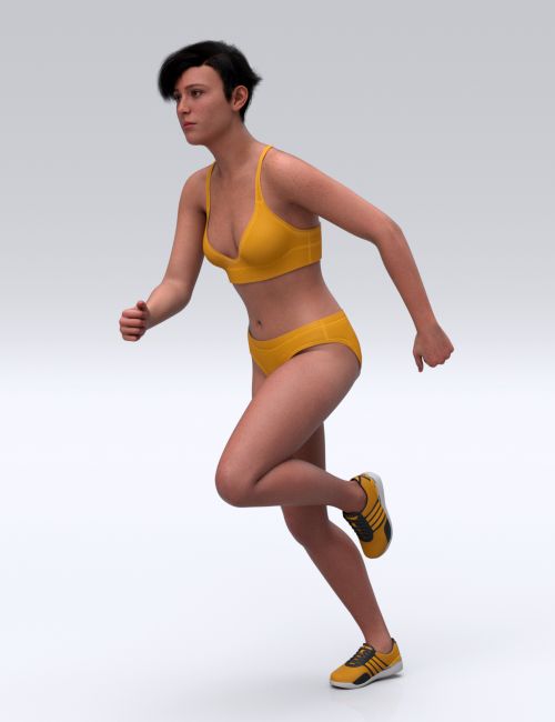 Daz Studio 3D Walk Normal - Animation Kit for Genesis 8 and 8.1 Females Model