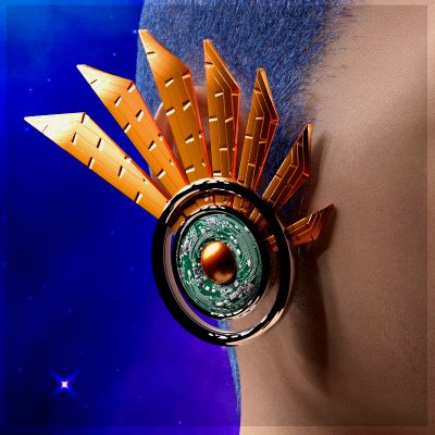 Click here to see preview images for "Cyberpunk Earrings - Pack 1" Cyberpunk Earrings - Pack 1