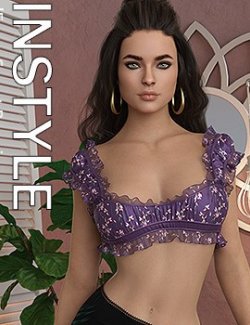 InStyle- dForce Sweet Brami for Genesis 8 & 8.1 Females and Genesis 9 Feminine