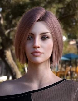 BS Short Hair for Genesis 9, 8.1, and 8 Female