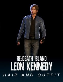 [FREE] RE: Death Island Inspired Hair and Outfit for Leon