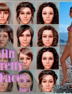 Latin Pretty Faces Vol.1