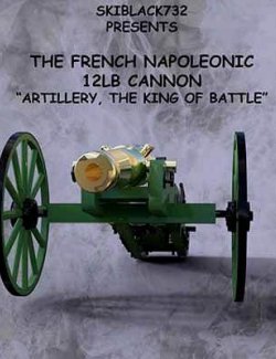 Napoleonic French 12Lb Cannon