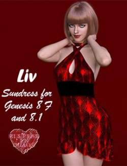 SIC Liv dForce Sundress for Genesis 8xF