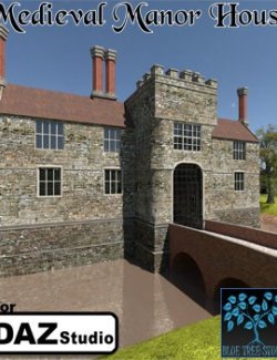 Medieval Manor House for Daz