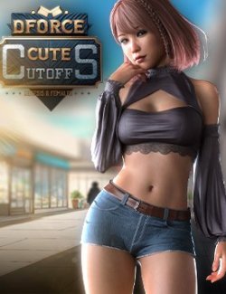 dForce Cute Cutoffs G8F