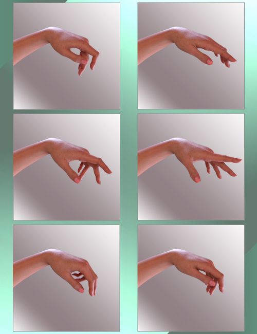 Examples of model projections. (a)-(d) show different hand poses. For... |  Download Scientific Diagram
